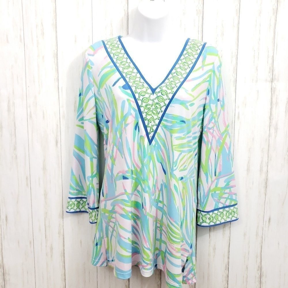 Lilly Pulitzer Port Tunic Top Size Extra Small